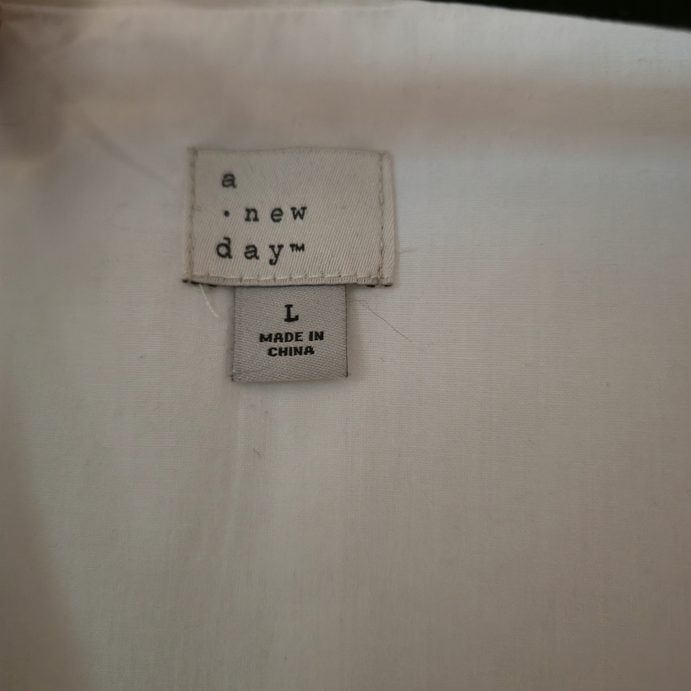 a new day Cream Women's Button-Down Vest - Picture 2 of 6